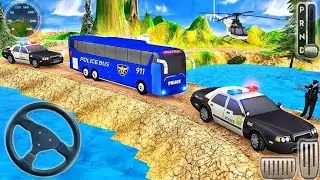 Police Bus Driving Simulator Off Road Transport Duty - Android Gameplay