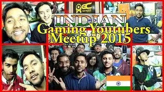 First Ever INDIAN Gaming Youtubers Meetup 2015 || Carryminati GGM Hemant_t