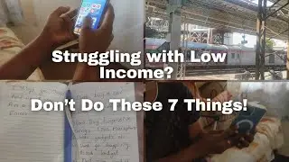 7 Financial Mistakes Low Earners Must Avoid |(Malayalm ) #moneysavingstips #wfhvlog
