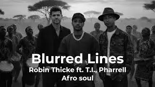 Blurred Lines Robin Thicke (feat. T.I. & Pharrell Williams) AI Cover