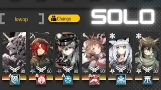[Arknights] Defence Protocols - Solo 6 Op No Leak - Abandoned Factory Challenge