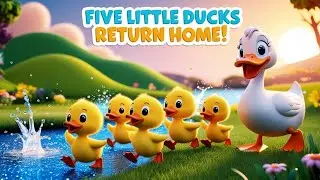 Five Little Ducks Return Home 🦆💛 | Heartwarming Nursery Song | InnoToon Academy Kids