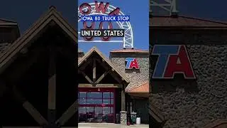 The Biggest Truck Stop In The World - Iowa 80 #highways #america #interstate