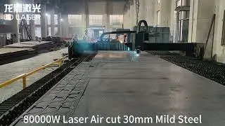 LD Laser First Set 80000W Laser Cutting Machine Delivery and Start Regular Cutting--No.41