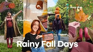 Gem&uuml;tliche Herbsttage im Regen 🌧🍂 Self Care, Pumpkin Spice & meine Bucket Liste