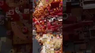 Awesome creativity - the GOAT, Michael Jordan 🏀 made in LEGO, 10000 pixels