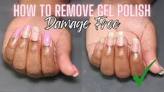 HOW TO: Remove Gel Nails DAMAGE FREE!! l Brown Girl Jane pt. 3 l Renata Nicole Beauty
