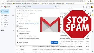 Gmail - Unerw&uuml;nschte Email automatisch blockieren, verschieben & l&ouml;schen Anleitung