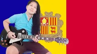 🇦🇩 ANDORRA National Anthem on Electric Guitar | Filipino Guitarist Performance 🎸