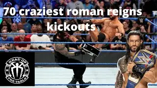70 Craziest Roman Reigns Kickouts