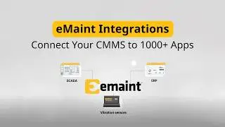 eMaint Integrations | Connect Your CMMS to SCADA, ERP, BI & 1000+ Apps