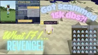 Bloxd.io I got SCAMMED in survival lobby 2222 | super rank #bloxd #bloxdio