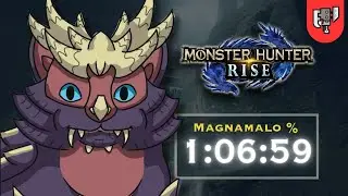 Monster Hunter Rise Village Speedrun (Switch Axe) in 1:06:59