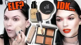 Yikes..TESTING E.L.F Complexion Products! 8 hour wear test...