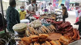 Cambodia Market Tour in 2021 | Early morning view, Chba Ampov Market