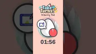 Take Turns - Drawing Pad (2 Minute Timer) #shorts