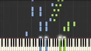 Masquerade Waltz - Aram Khachaturian [Piano Tutorial] (Synthesia)