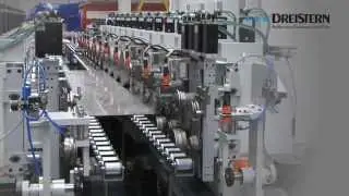 DREISTERN roll forming line for cable ducts / Profilieranlagen f&uuml;r Kabelkanalprofilen