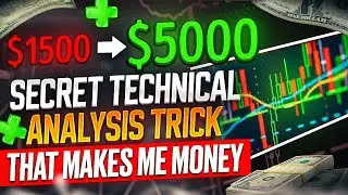 Secret Technical Analysis TRICK You DIDNT KNOW ABOUT | Binary options trading strategy