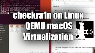 Checkra1n on Linux via QEMU macOS Virtualization (Tutorial)