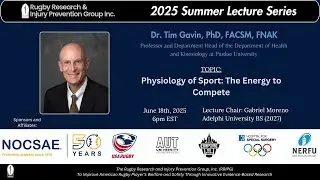 Physiology of Sport: The Energy to Compete| Week 3 2025 SLS | Dr. Tim Gavin, PhD, FACSM, FNAK