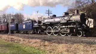 RBMN 425 Steam 4-6-2 Mohrsville, PA 12-17-22