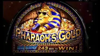 First try on Pharaoh’s GOLD!  Never seen this rare classic game before!