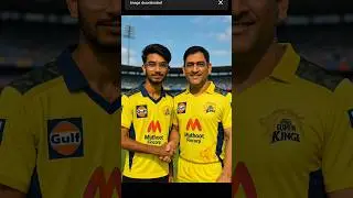 Csk Jersey Photo editing prompt 😱 Ai tranding photo edit 🔥 #shorts #edit