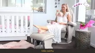 Babyhood Vogue Feeding Glider Chair - KIDDIE COUNTRY