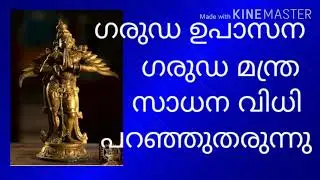 ഗരുഡഉപാസന,ഗരുഡ മന്ത്ര സാധന
