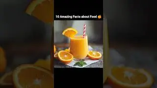 भोजन के बारे में रोचक तथ्य | Top 10 Amazing Facts in hindi #shortvideo #youtube #facts #trending