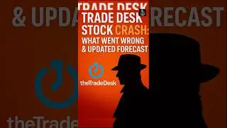 TTD Crash : What happened & updated forecast  #TTD #TheTradeDesk #Stocks #Investing #earnings