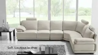 Juliet Leather Corner Lounge from Lounge Life 3