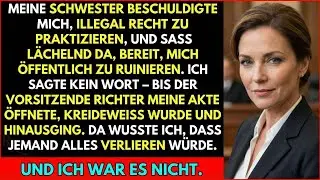 Meine Schwester meldete mich bei der Anwaltskammer &ndash; der vorsitzende Richter hatte meine&hellip;