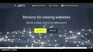 ADBTC HOW TO ADVERTISE EARN FREE BTC & CREATE PASSIVE INCOME