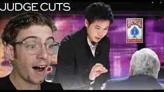 MAGICIAN REACTS to Eric Chien Judge Cuts Americas Got Talent