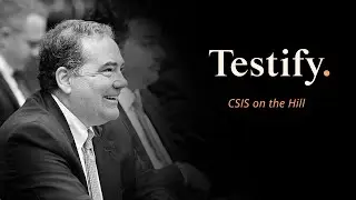 Testify with Dan Runde: International Financial Institutions in an Era of Great Power Competition