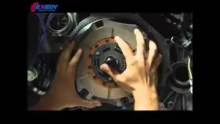 How to Install EXEDY Tech Hyper Twin clutch in Mitsubishi Evo
