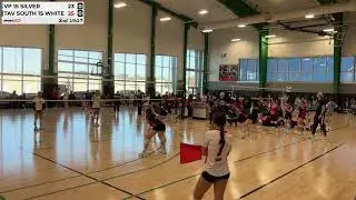 VPJ 15 Silver vs TAV South 15 White