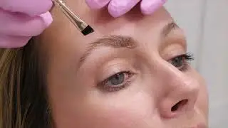 Brow Lamination on Thin/Fine Brows.
