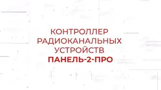 Контроллер радиоканальных и проводных устройств Панель-2-ПРО