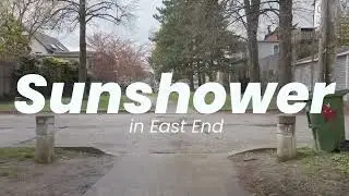 Toronto Walk: Sunshower in East End