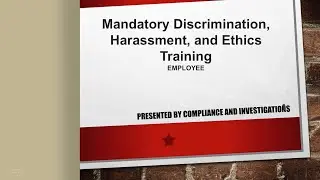 JCPS Mandatory Discrimination, Harassment, and Ethics Training - Employees
