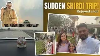 Trip to Shirdi,weekend trip(sudden plan to Shirdi ) #theyofamily #trip #weekendvlog #weekend #funny 