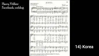 KOREA - ANTHEM - piano - Harry V&ouml;lker