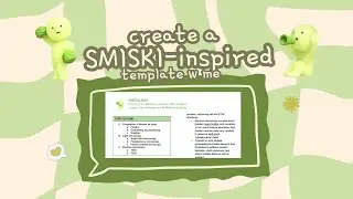 smiski-inspired google docs transes II digital note-taking system