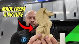Concrete statue from a PICTURE? 3D Print Vlog