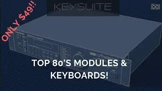 UVI Keysuite Digital Review! All The Top Modules And Keyboards From The 80's