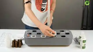 Yoocaa Hydroponics Growing System: Indoor Garden with Adjustable LED Grow Light