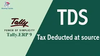 Tally ERP 9 GST Accounting with TDS | Step by Step Tutorial